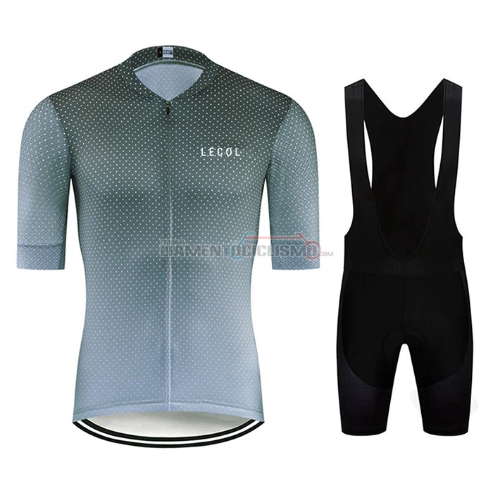 Abbigliamento Ciclismo Le Col Manica Corta 2020 Grigio